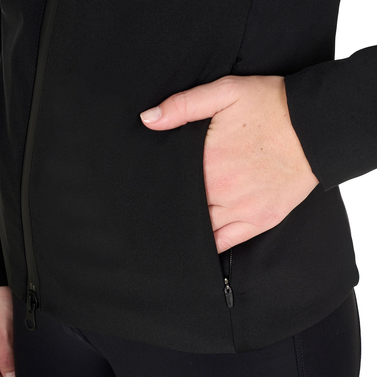 Giacca softshell Equestro da donna in tessuto tecnico imbottito