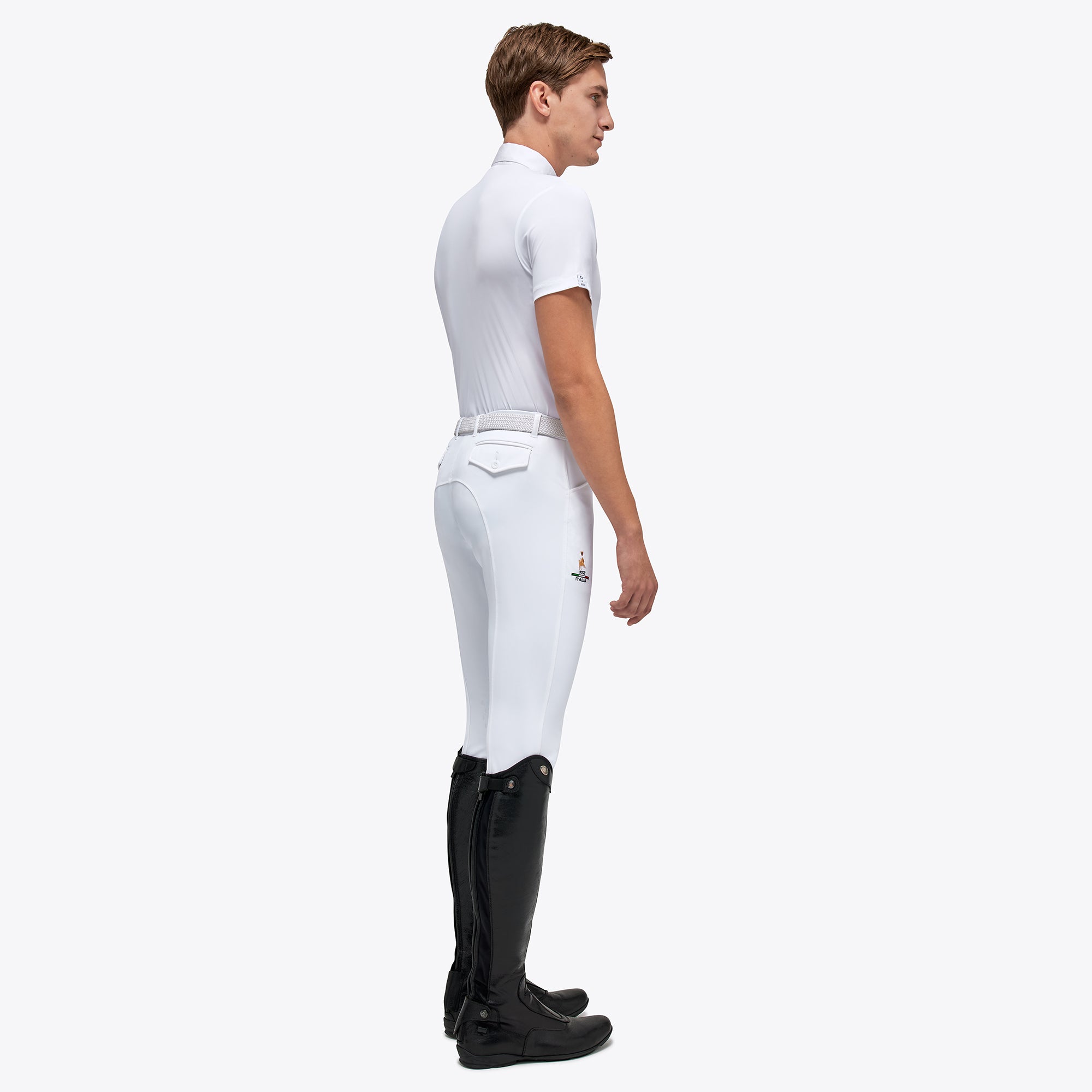Polo uomo da concorso Cavalleria Toscana x FISE