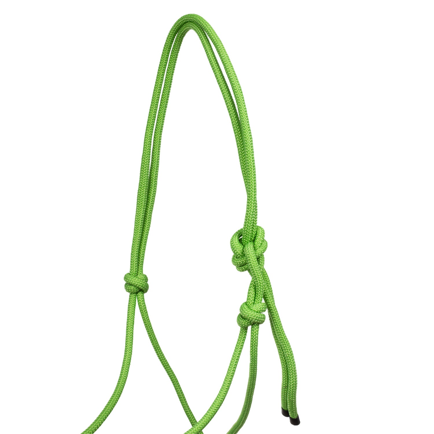 Cavezza Western Pool's in corda annodata con decorazione Navajo Lime