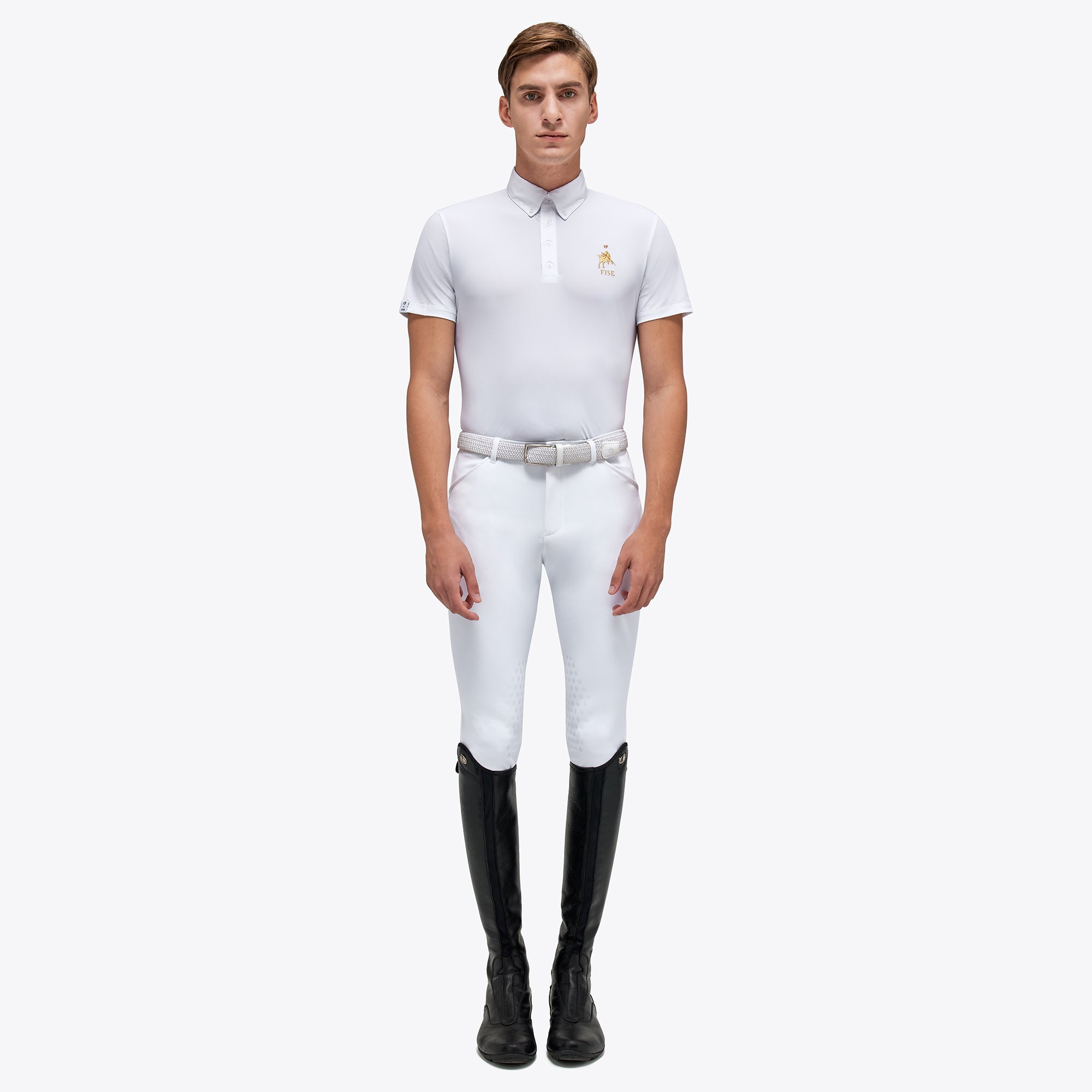 Polo uomo da concorso Cavalleria Toscana x FISE