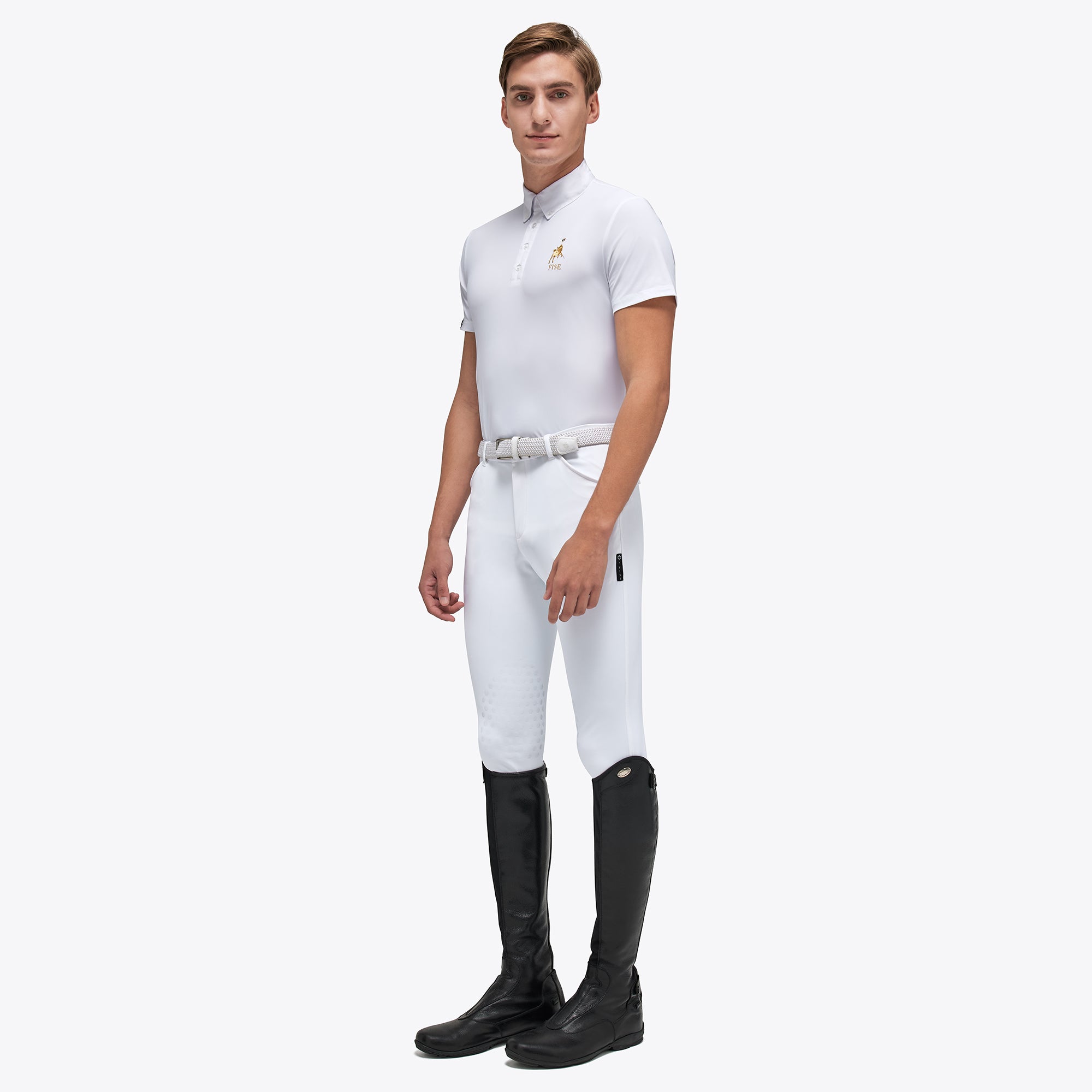 Polo uomo da concorso Cavalleria Toscana x FISE