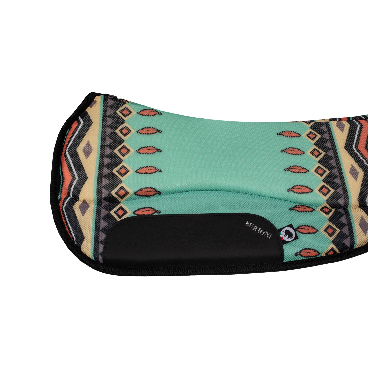 Sottosella da barrel Burioni new design in Sympa e tessuto Tecno INDI GREEN