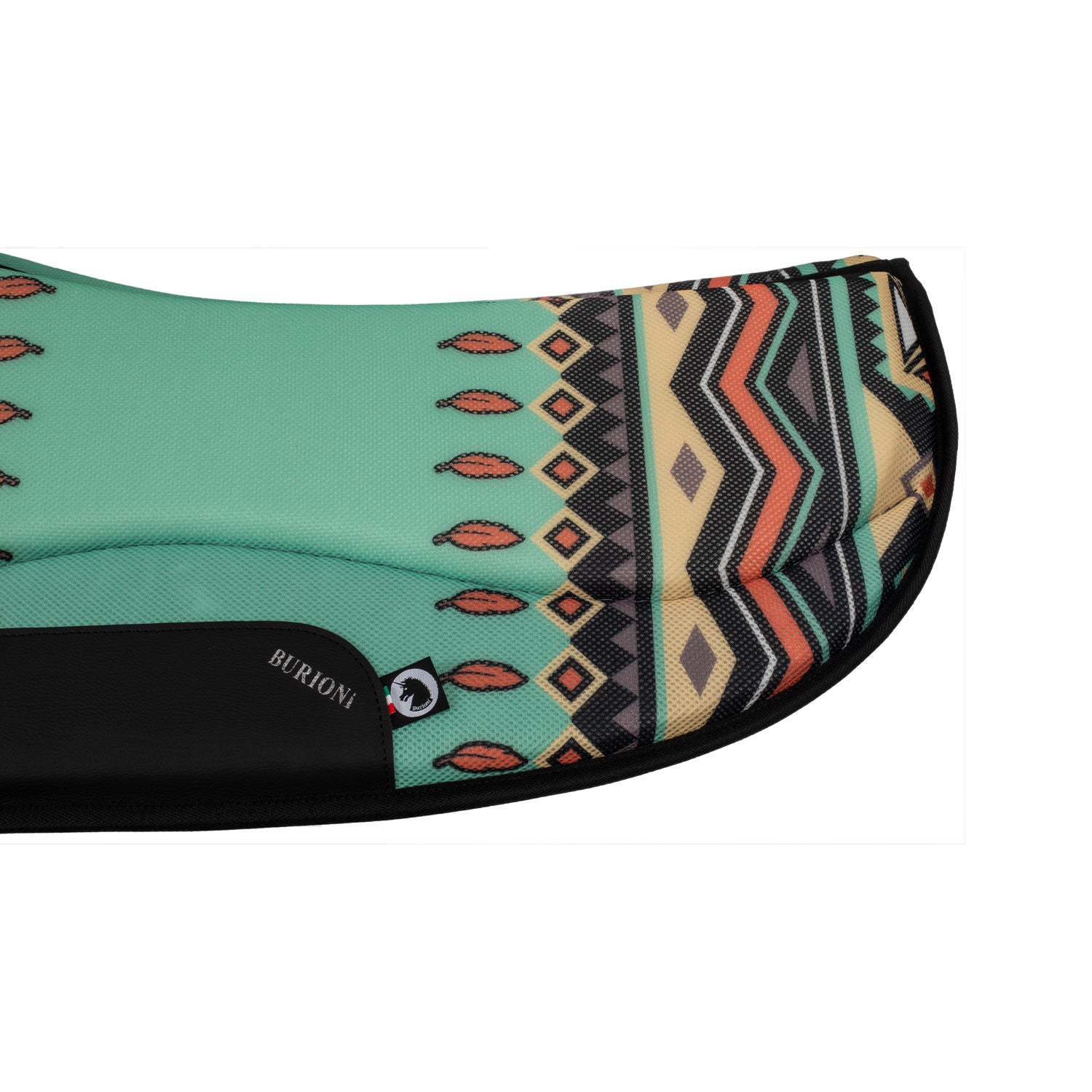 Sottosella da barrel Burioni new design in Sympa e tessuto Tecno INDI GREEN