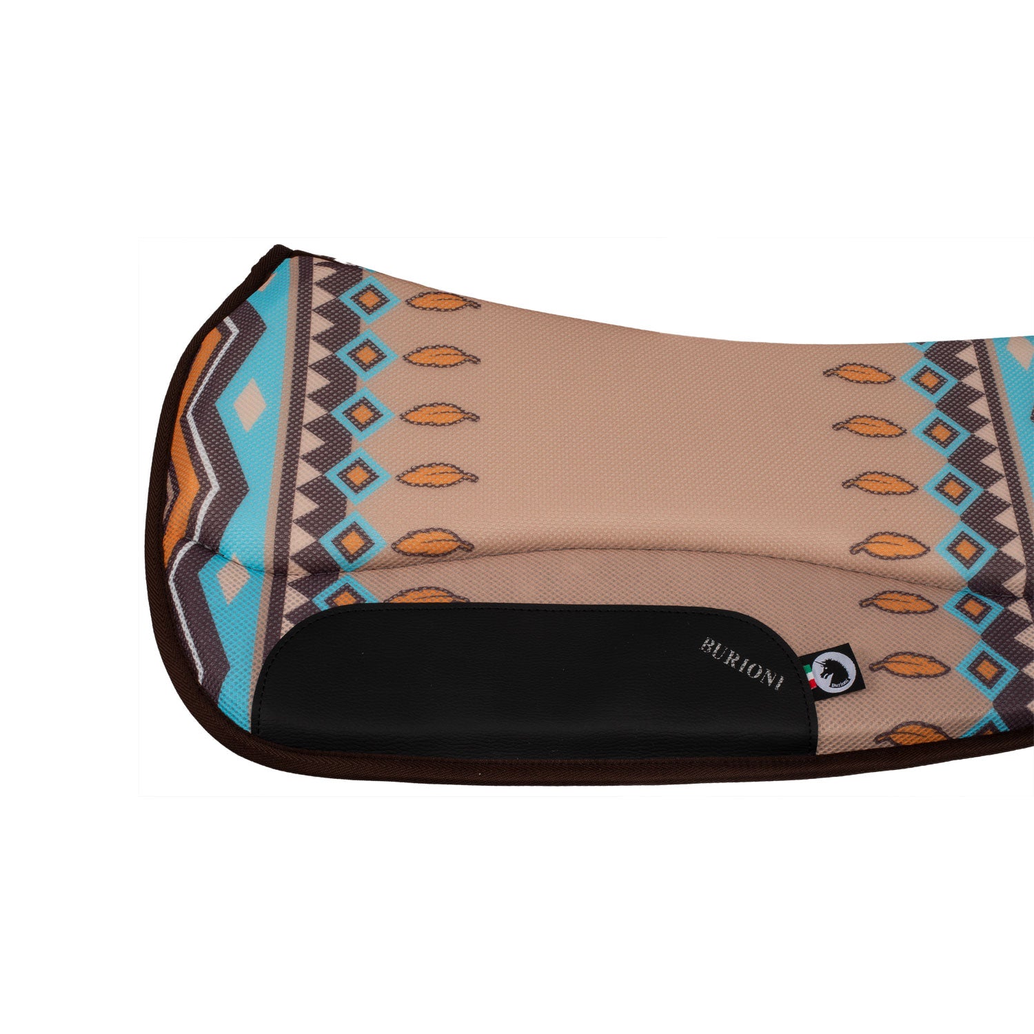 Sottosella da barrel Burioni new design in Sympa e tessuto Tecno INDI HAZELNUT
