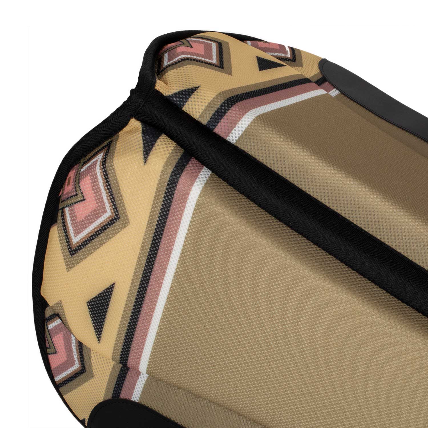 Sottosella da barrel Burioni new design in Sympa e tessuto Tecno ROMBI CREAM