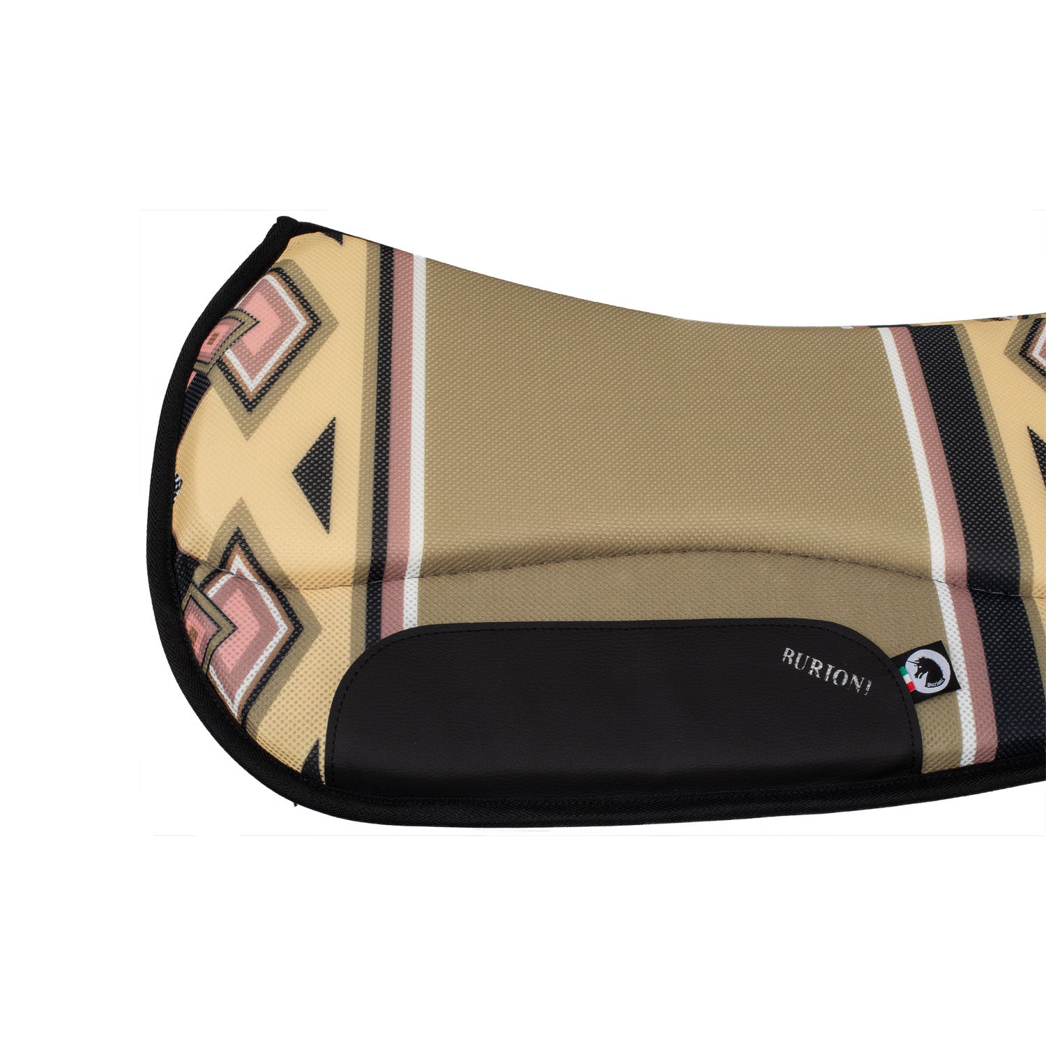 Sottosella da barrel Burioni new design in Sympa e tessuto Tecno ROMBI CREAM