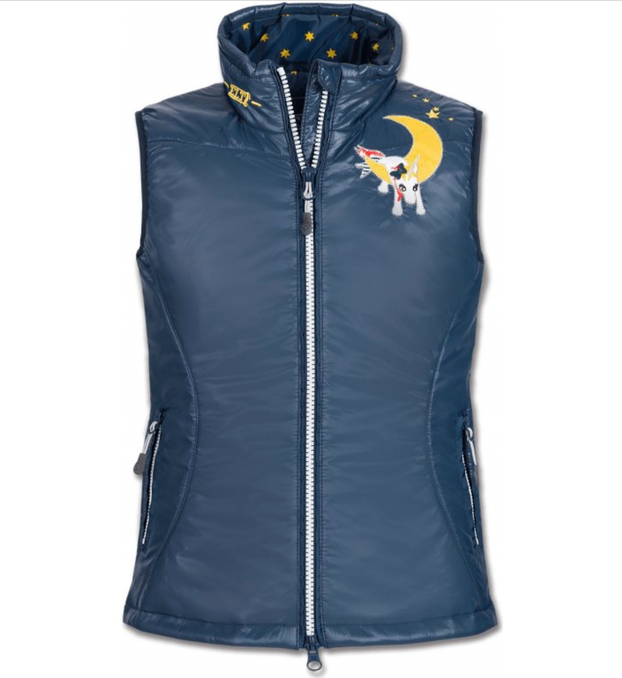 Gilet bimba equitazione ELT Waldhausen Vilma restintente all'acqua e al vento 7/9 anni