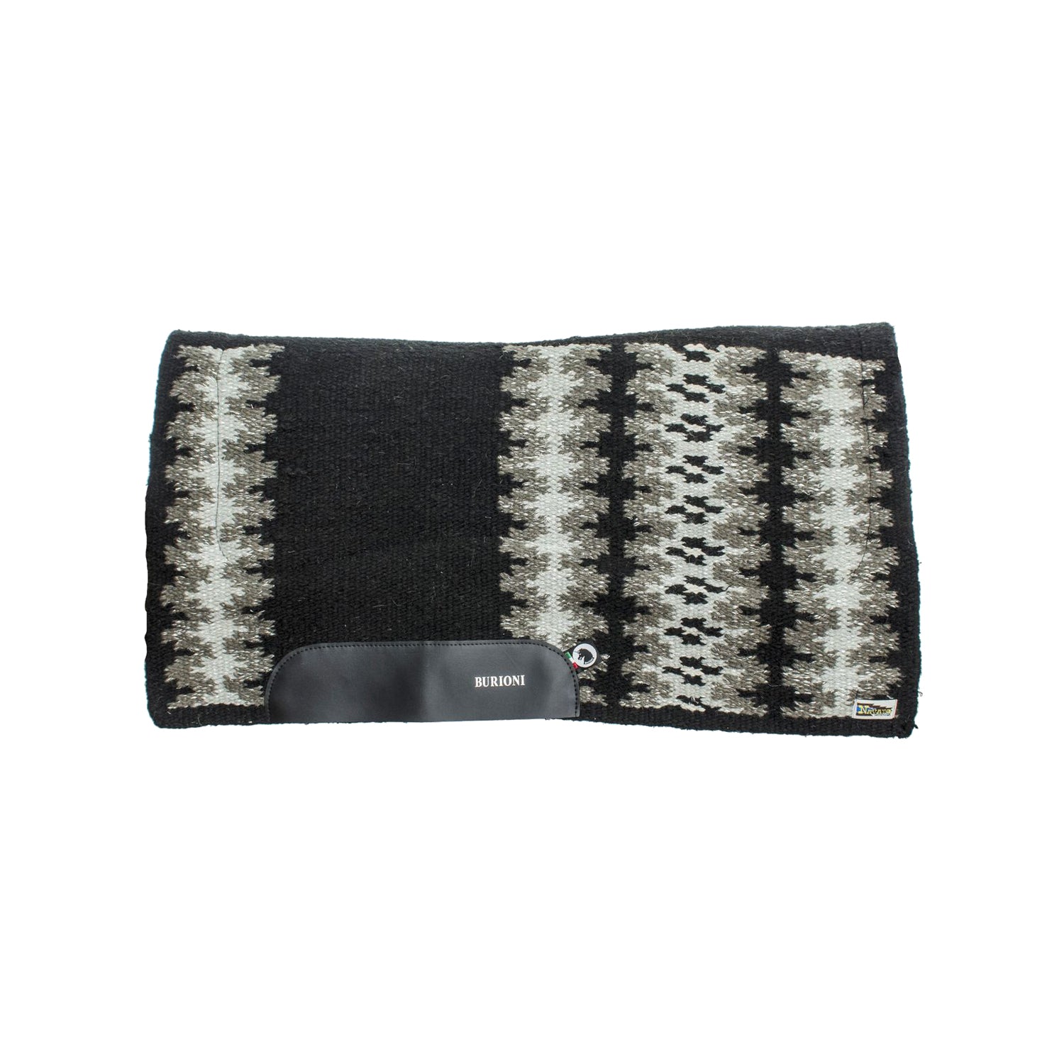 Burioni sottosella show navajo garrese sagomato - Colore BLACK/SILVER