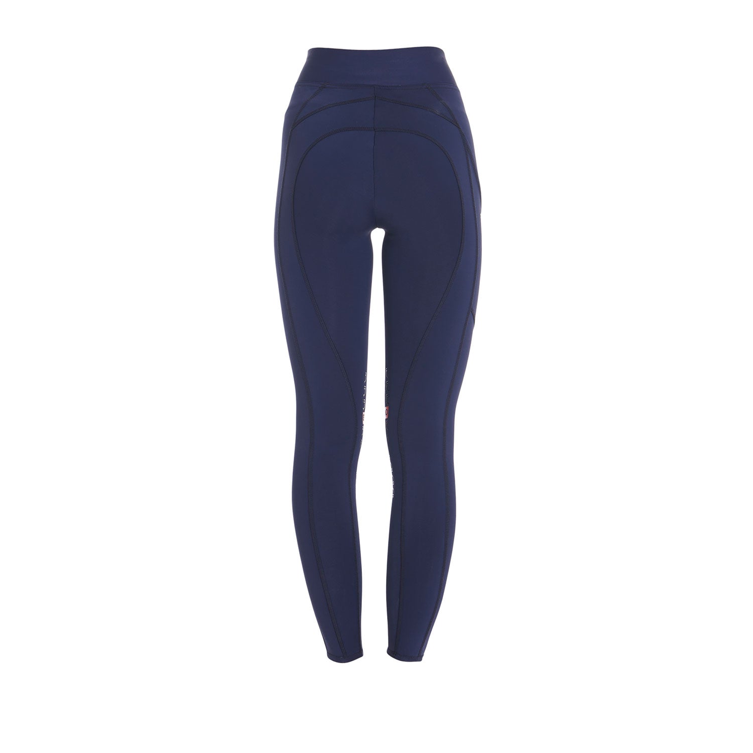 Equestro leggings equestro modello kao tessuto tecnico elasticizzato - Colore NAVY/RED 181662