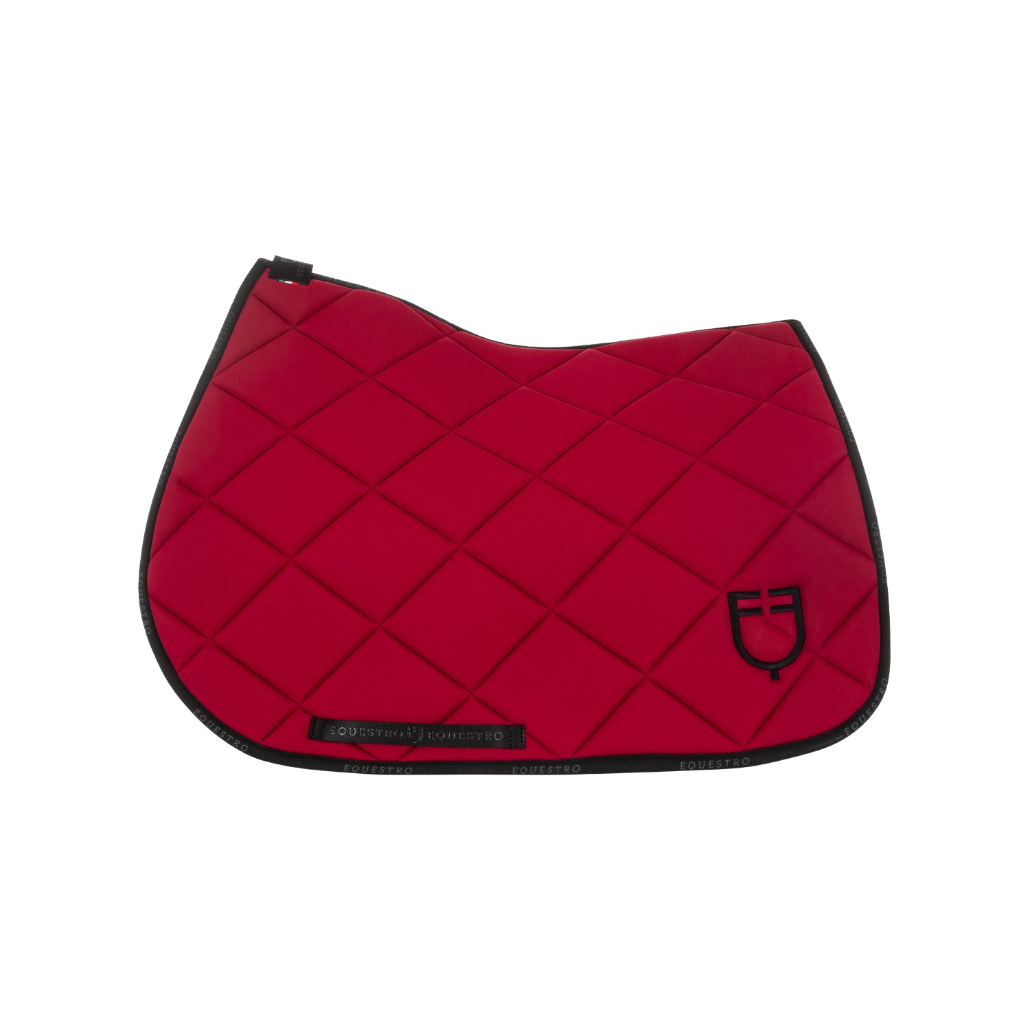 Equestro sottosella modello gp con logo - Colore WINE/BLACK