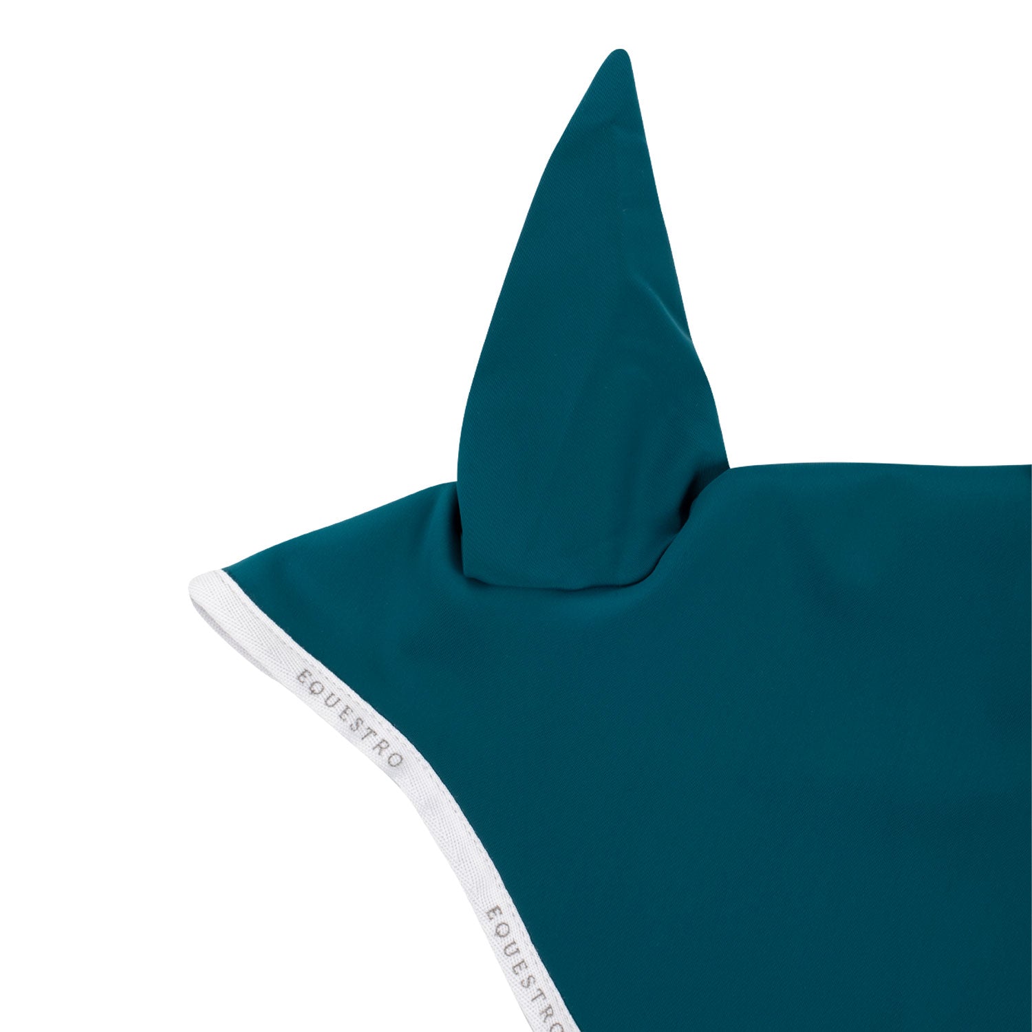 Equestro cuffietta modello gp - Colore PETROL/WHITE