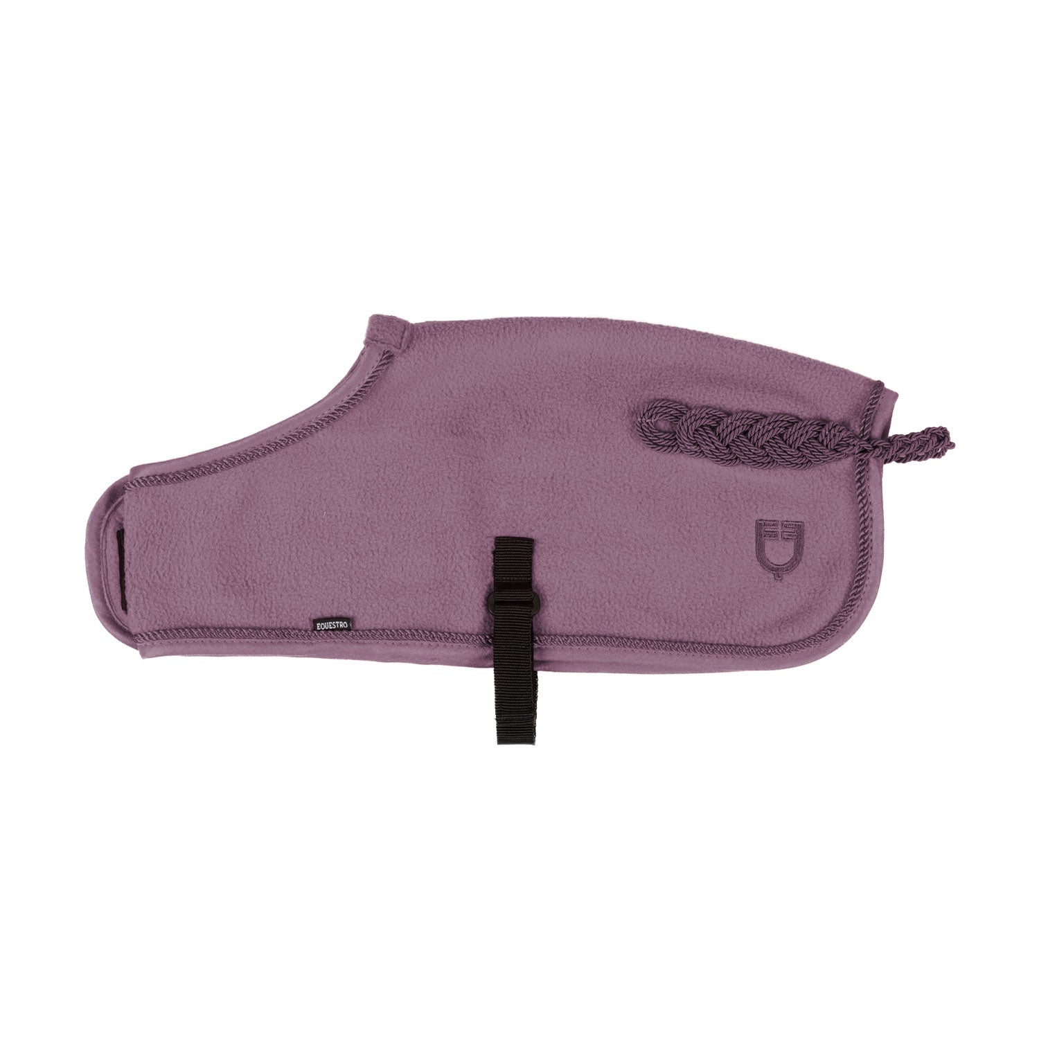 Equestro toy fleece rug - Colore DARK GRAYSH PINK