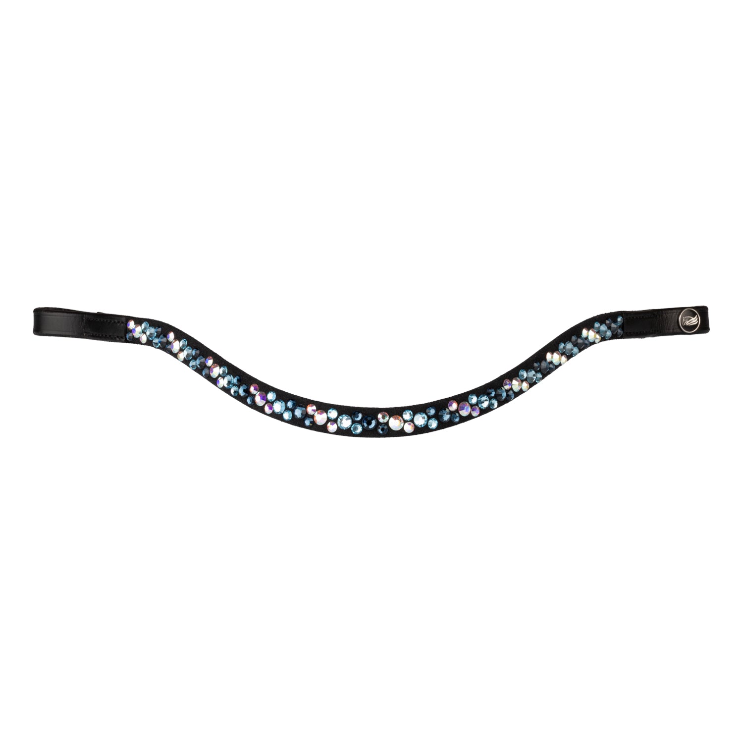 Supreme frontalino con strass modello spirit - Colore BLACK/GOLD