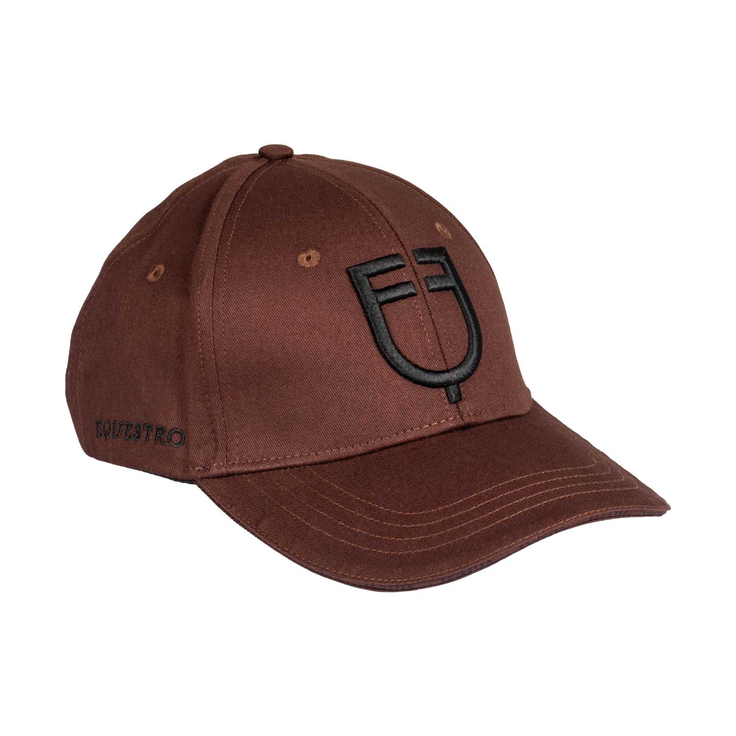 Equestro cappello equestro nuova collezione - Colore MARRON (18-1415)/ BLACK C