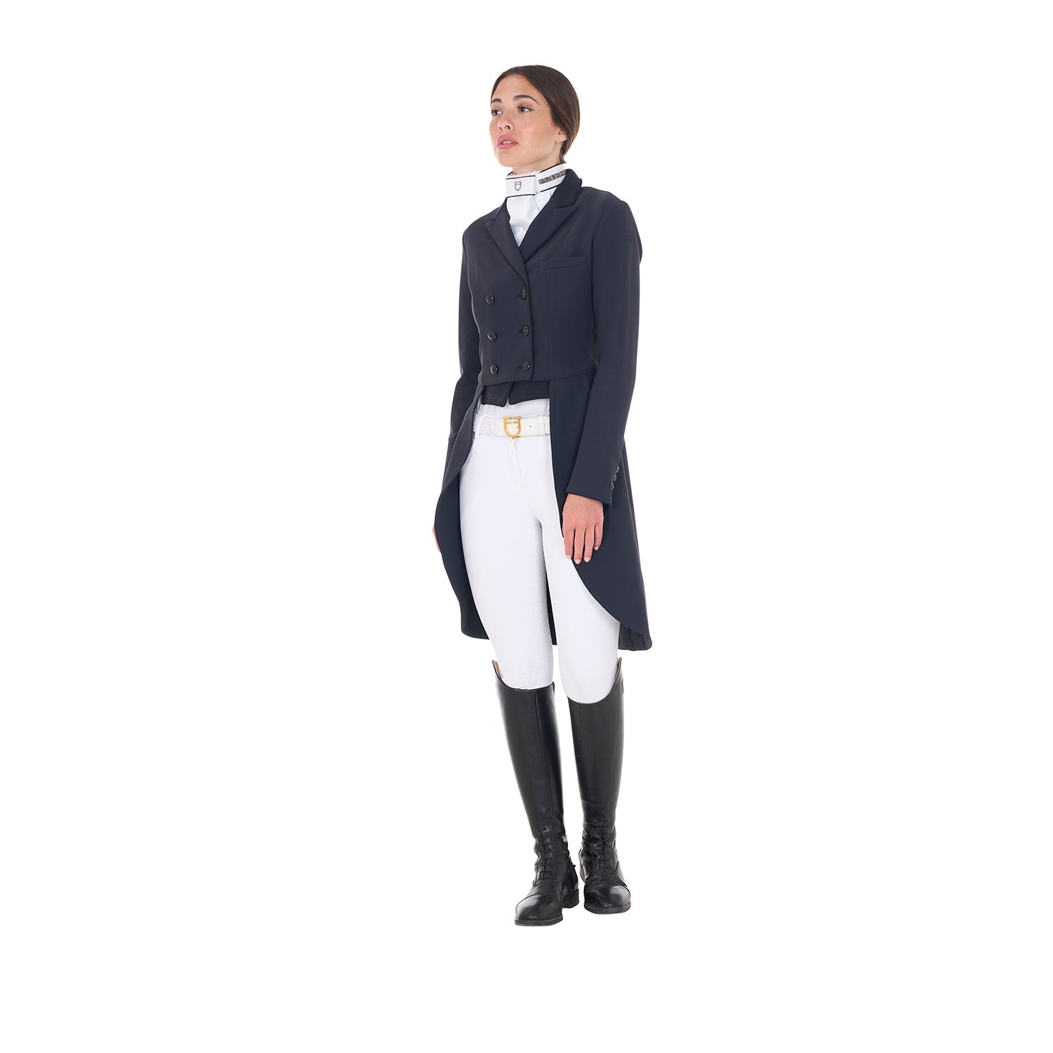 Equestro women's competition dressage tailcoat - Colore NAVY BLAZER (19-3923)