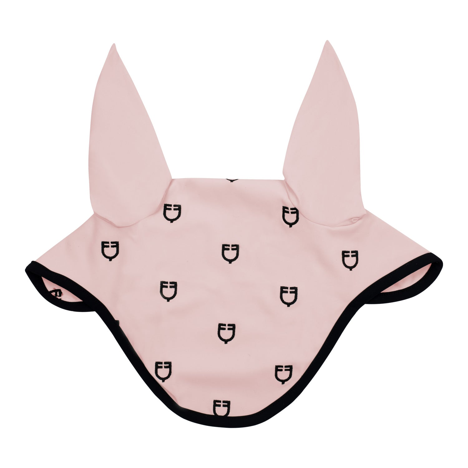 Equestro cuffietta equestro multilogo in tessuto tecnico black line edition - Colore PINK/BLACK