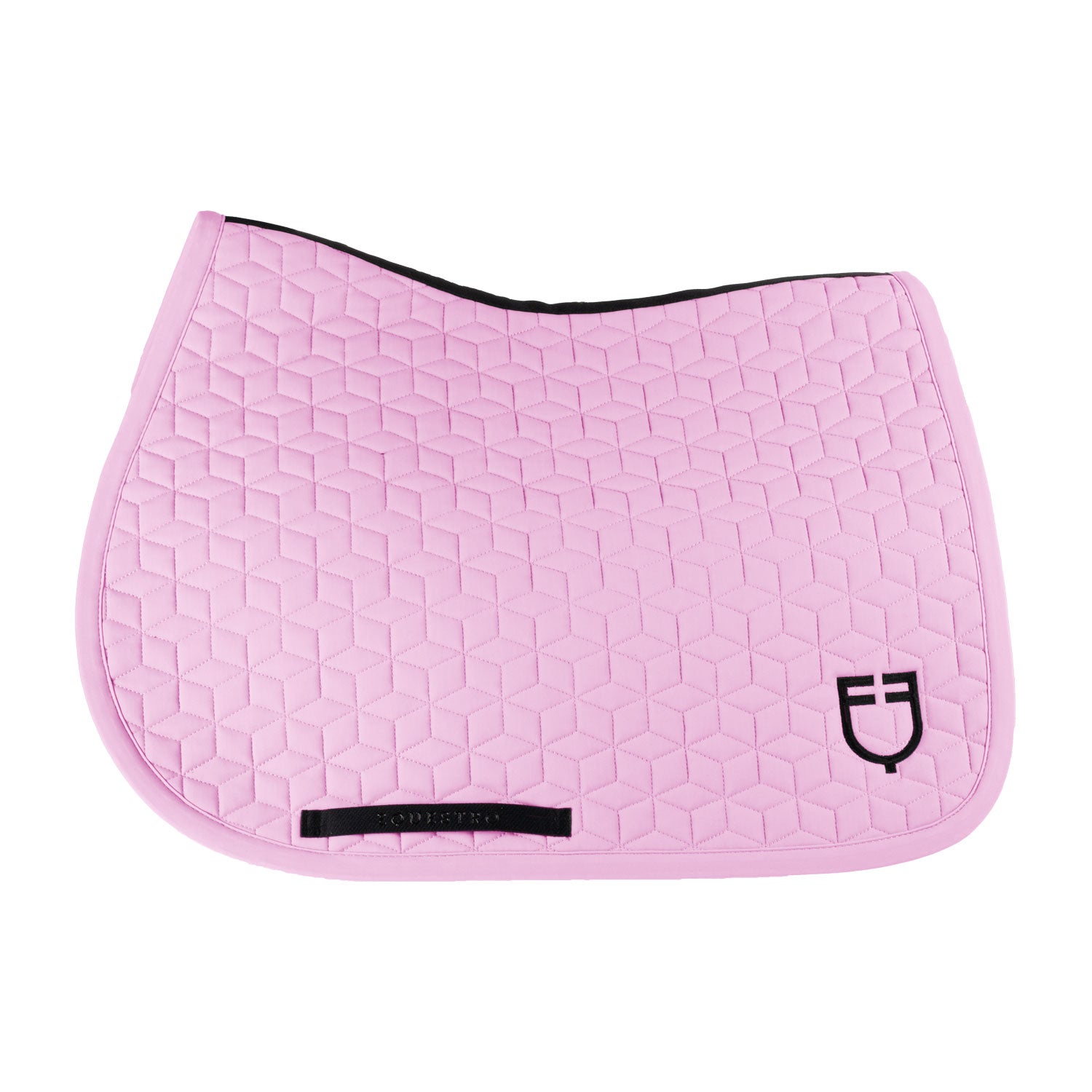 Equestro cube quilting jumping saddle pad - Colore ORCHID BOUQUET (15-3412)
