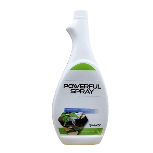 Repellente insetti effetto barriera lozione spray protettiva MASC POWERFUL SPRAY