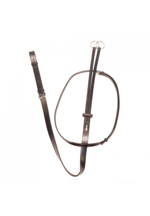 Pettorale a collier in cuoio Equestro regolabile con fibbie in acciaio