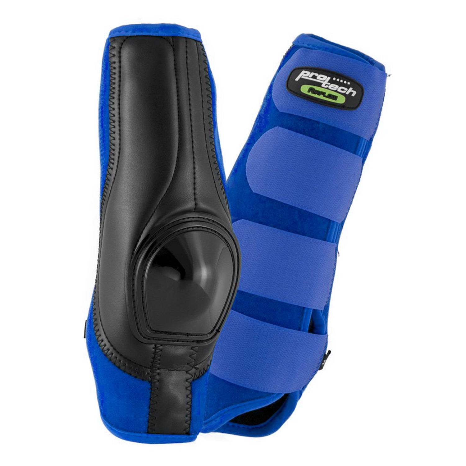 Stinchiere paratendini americani Airflow SkidBoot - Colore Blu, Misura L