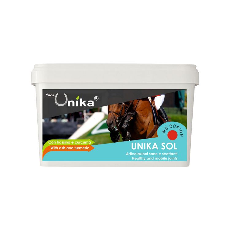 Integratore UNIKA SOL per il cavallo che ha bisogno di mantenere le articolazioni in perfetta forma