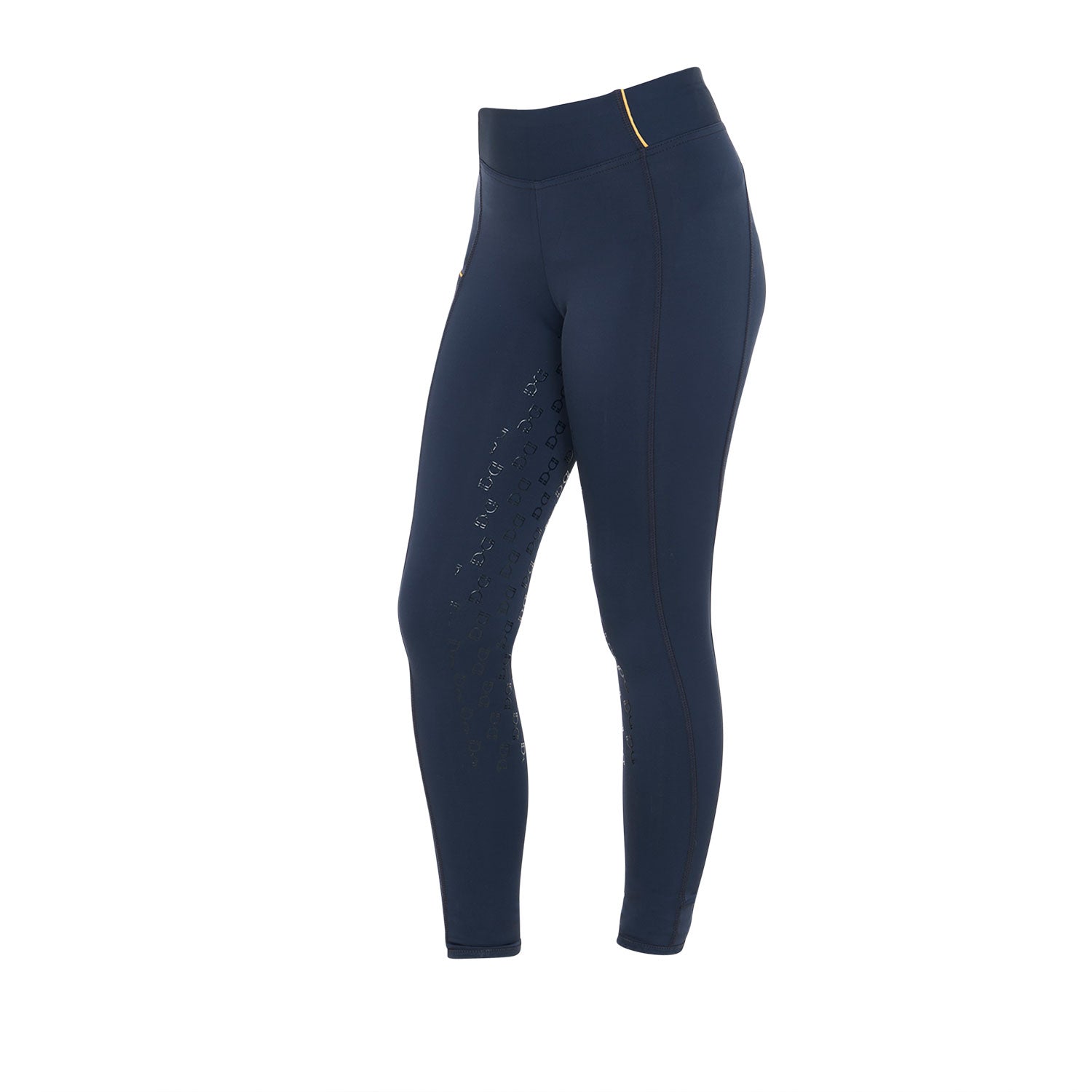 Equestro girl's fleece lining classic leggings - Colore NAVY BLAZER (19-3923)