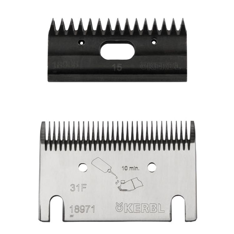 Lame di ricambio PREMIUM per Tosatrice Heiniger 31F/15 Taglio Fine