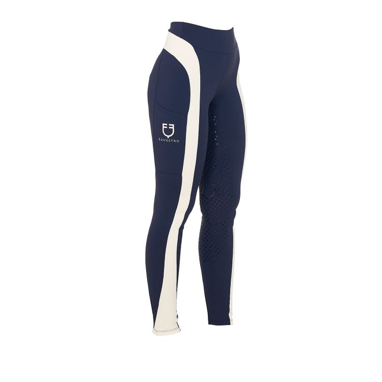 Leggins Equestro donna full grip bicolore 2025