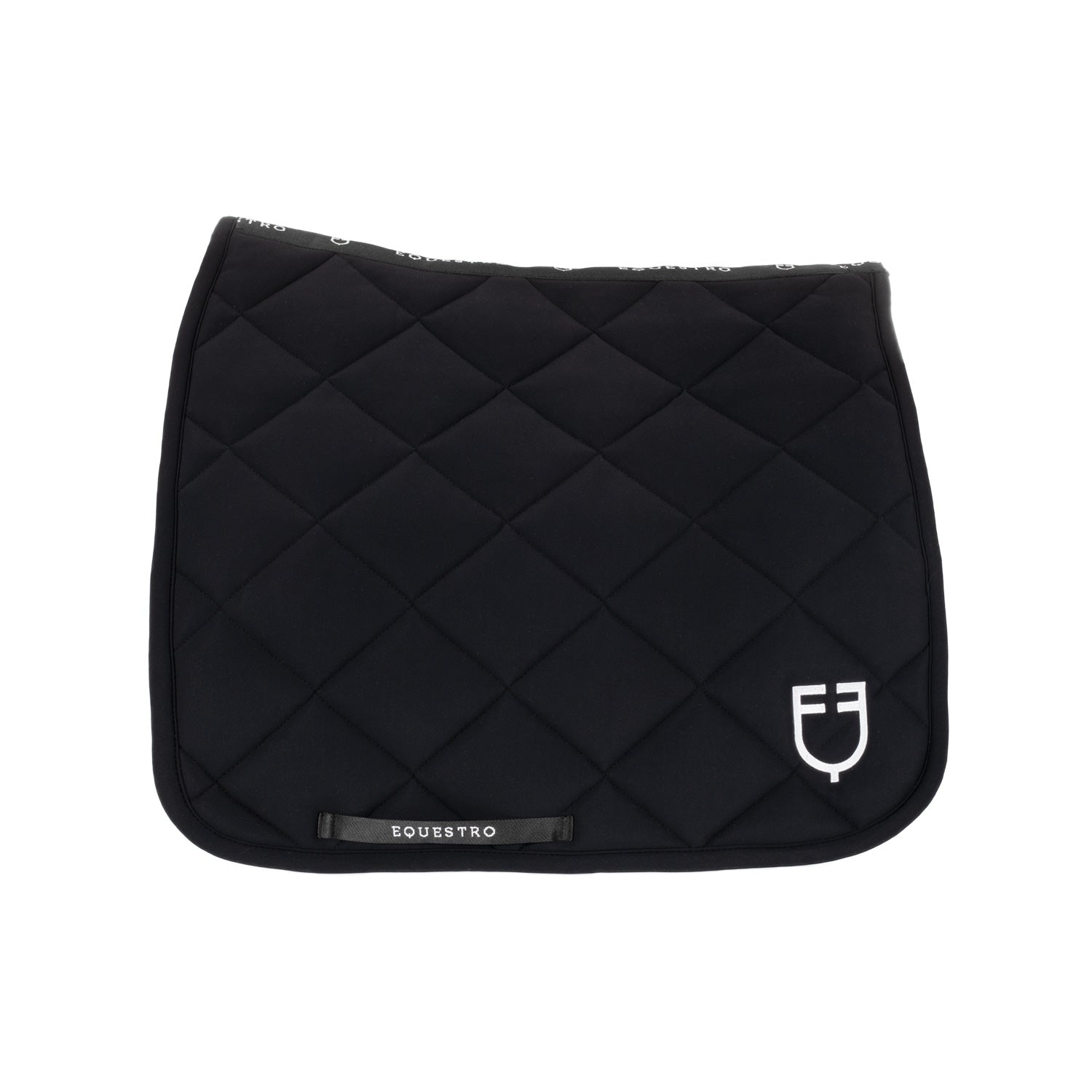 Equestro sottosella dressage equestro in tessuto tecnico black line edition - Colore BLACK