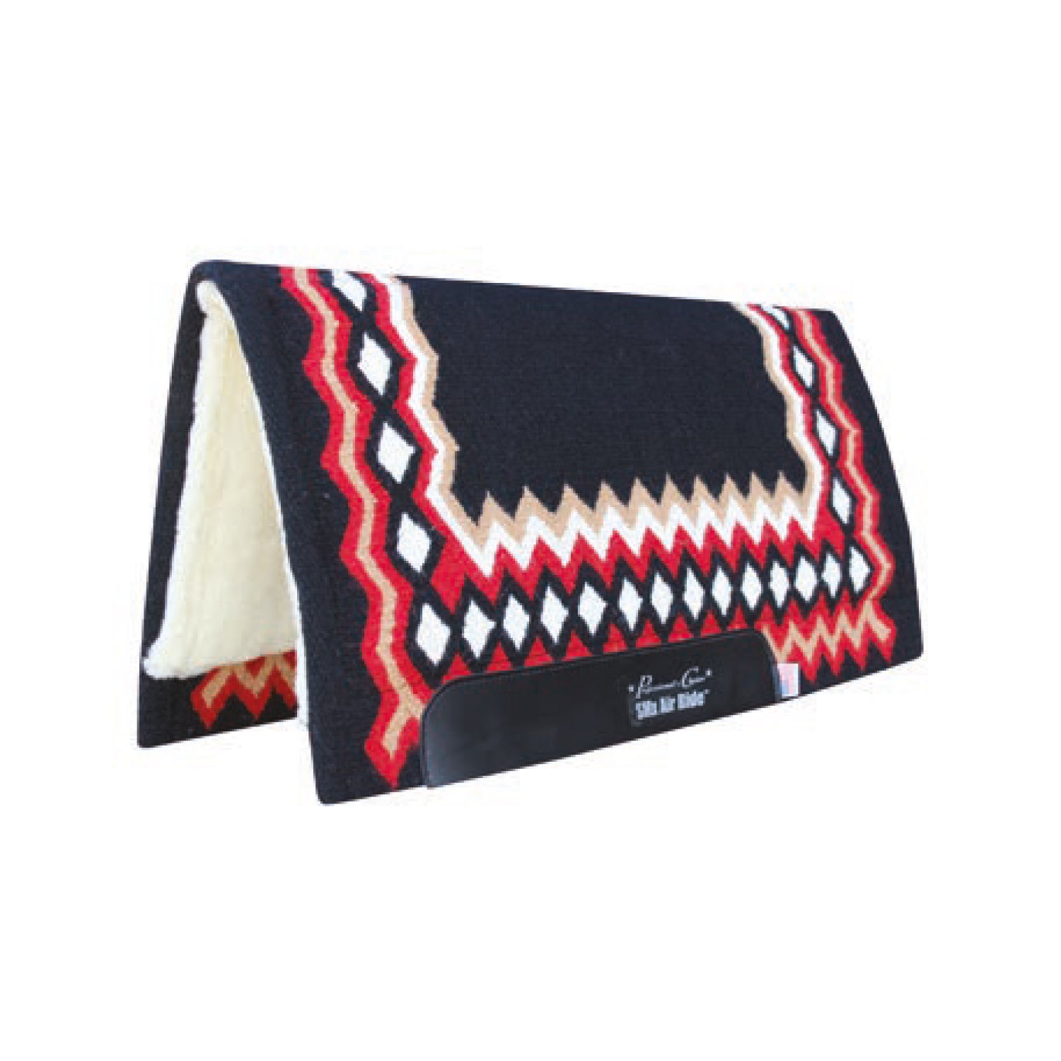 Professional's choice sottosella lana professional's choice smx shilloh 34x36 - Colore BLACK/CRIMSON