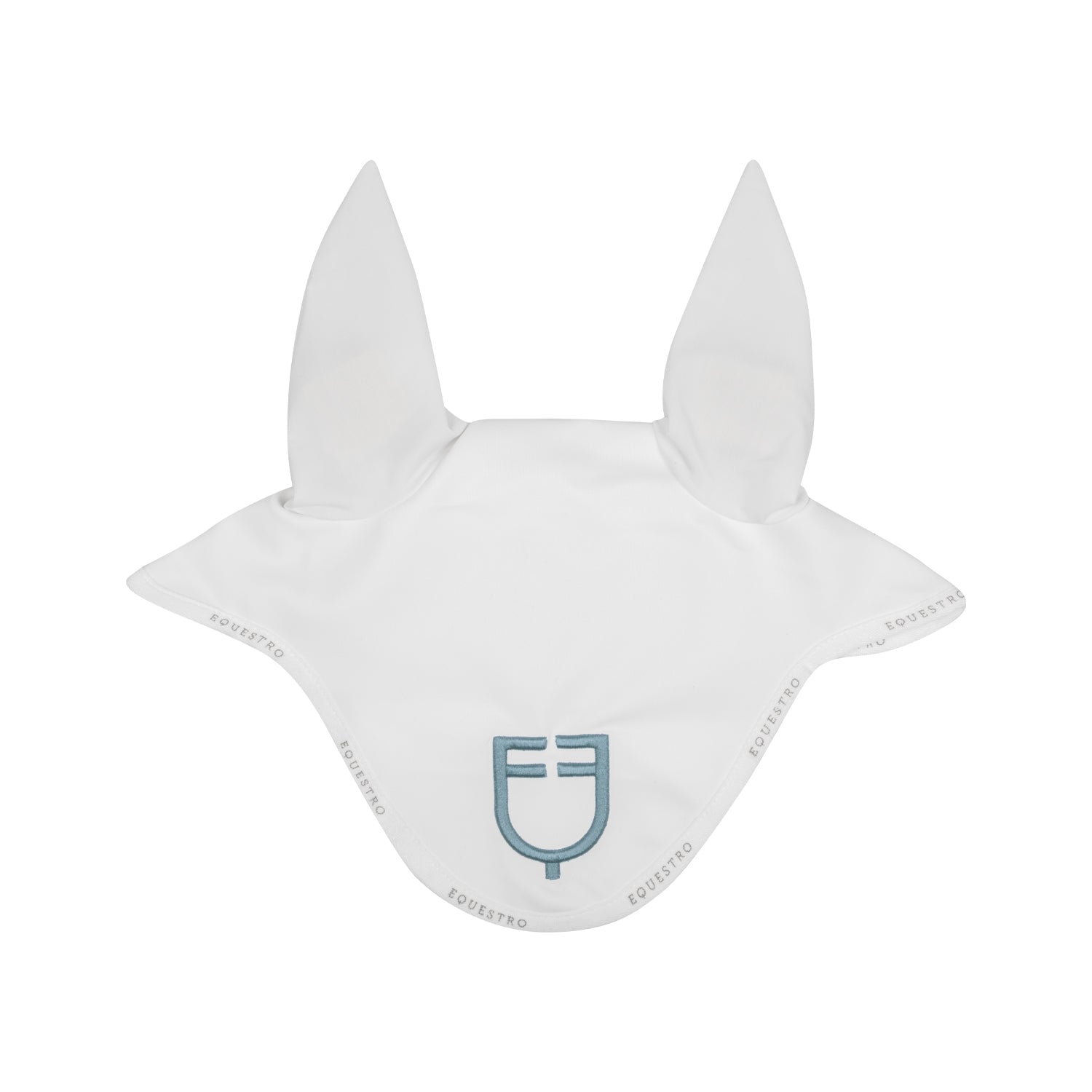 Equestro gp multicolor logo fly veil - Colore WHITE/WHITE/SKYWAY (14-4112)