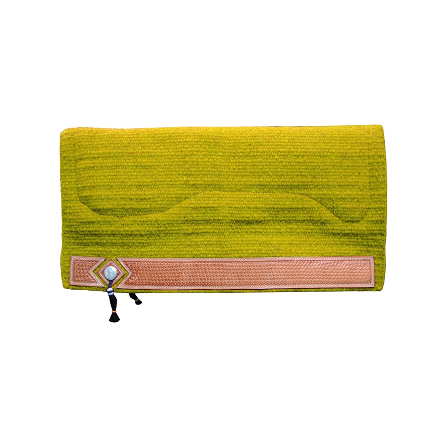 Pool's sottosella western show alpaca basket - Colore YELLOW