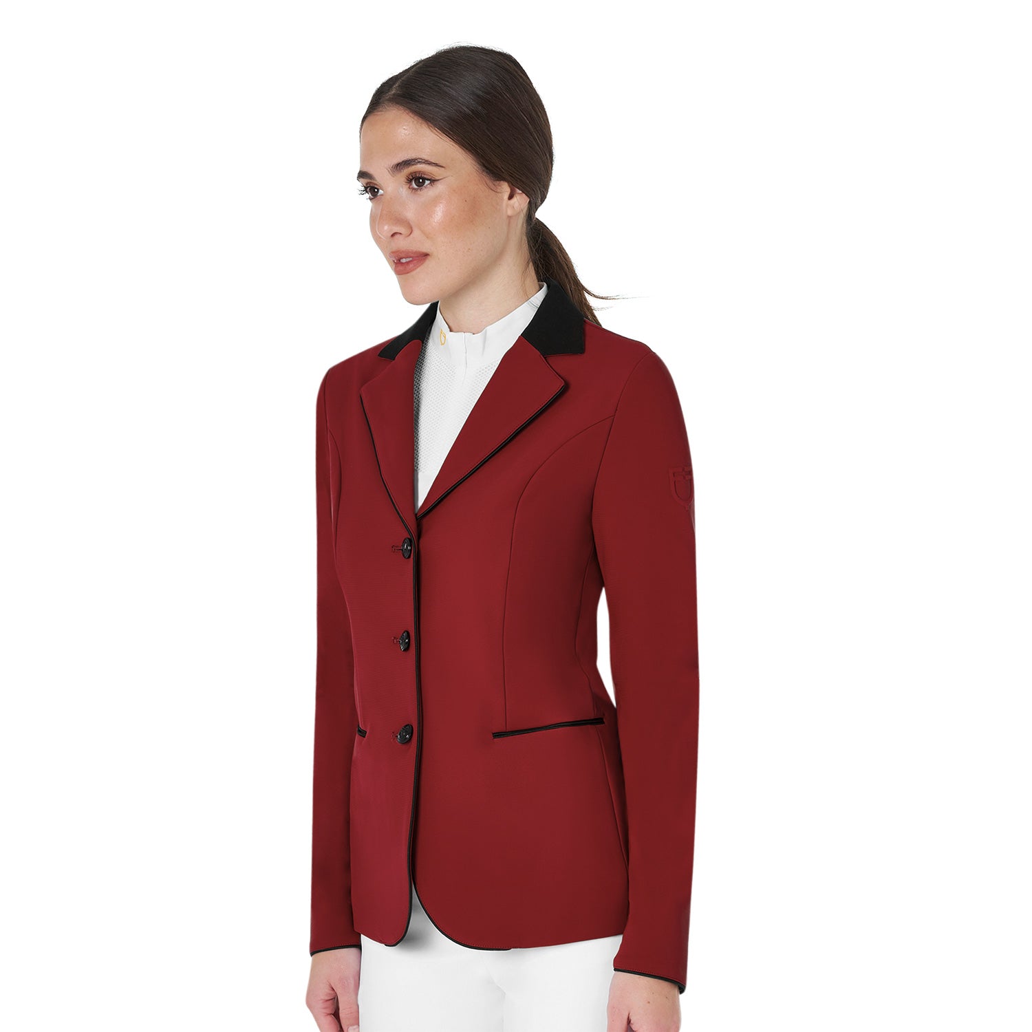 Equestro giacca concorso donna modello elegance - Colore RHUBARB (19-1652)
