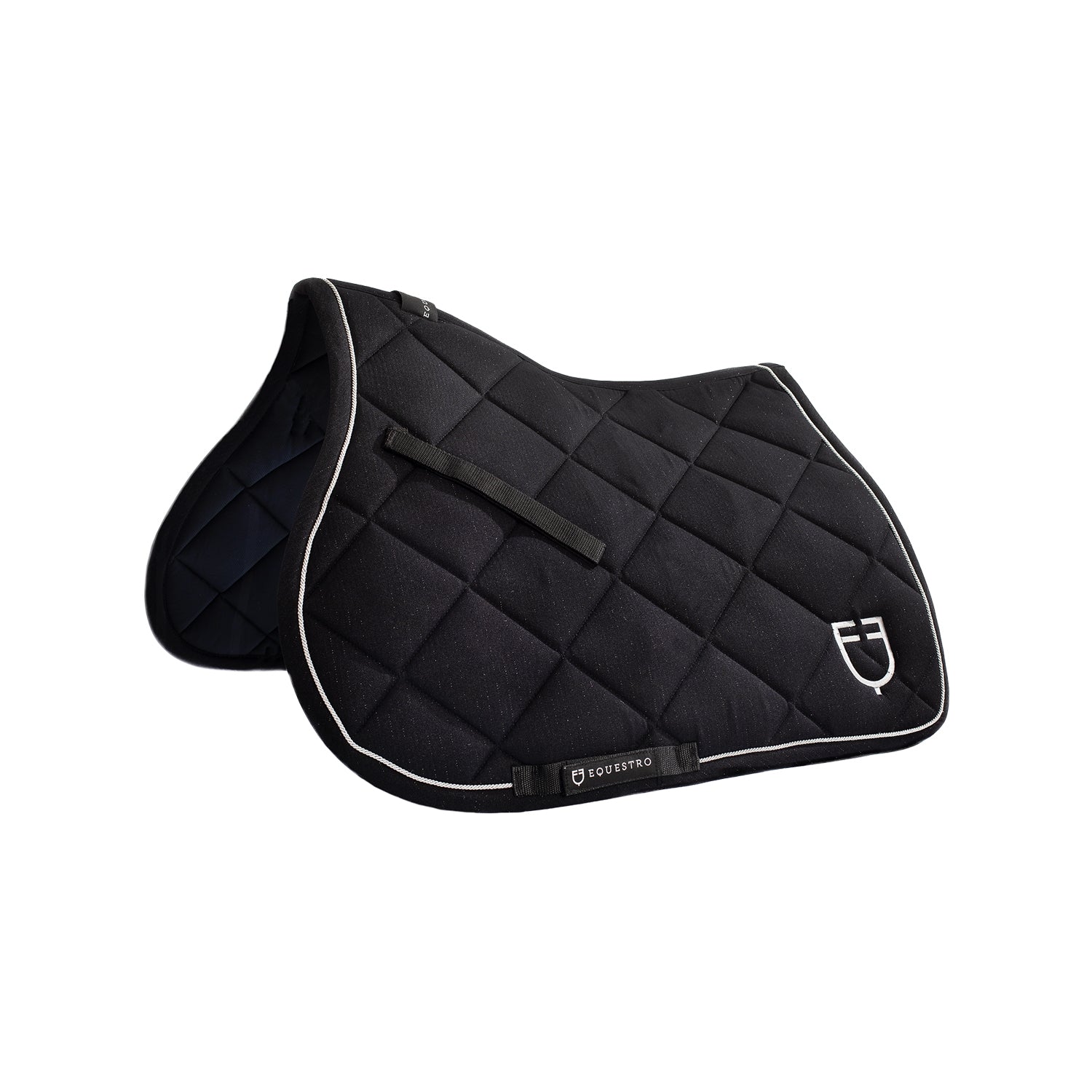 Equestro sottosella salto diamond con logo - Colore BLACK