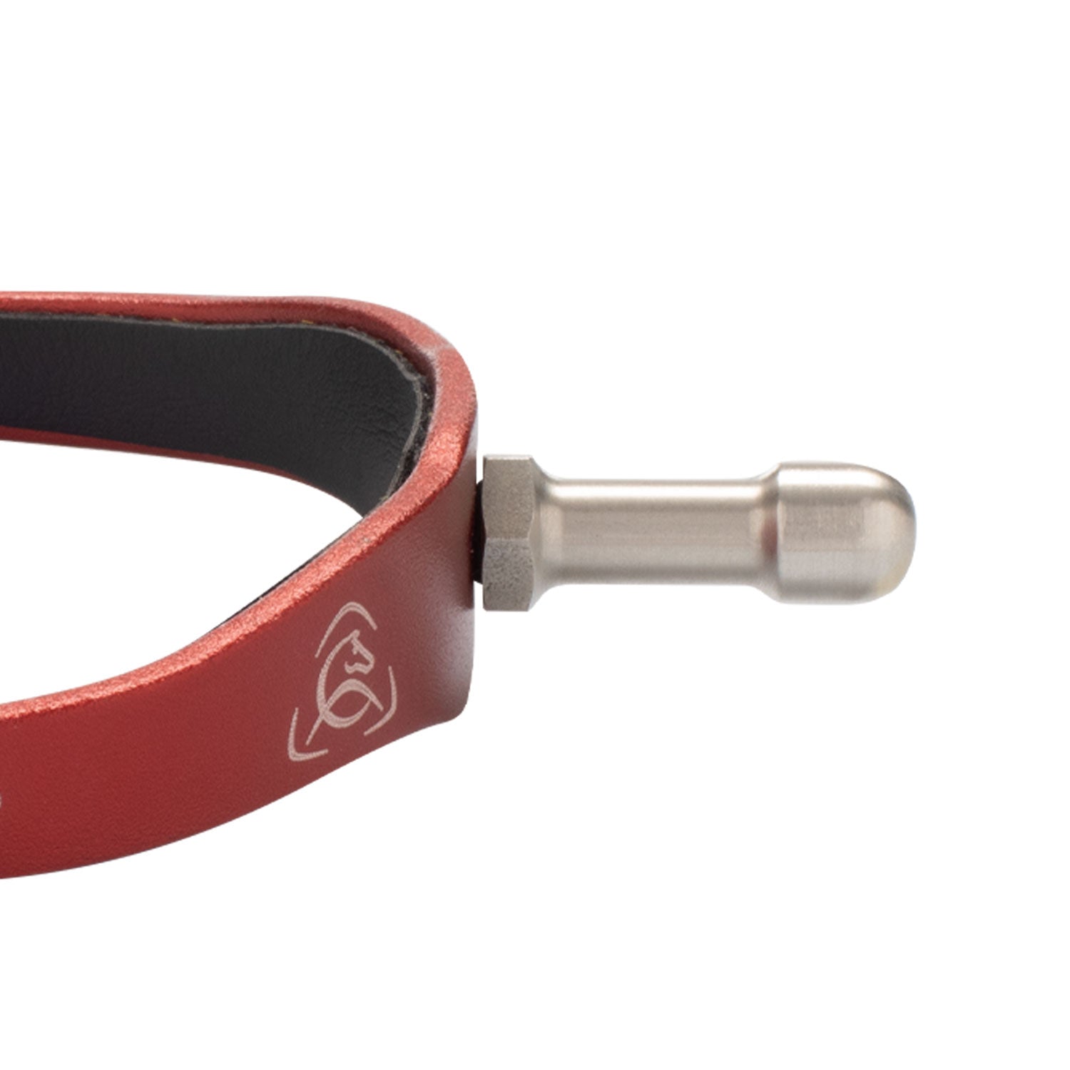 Acavallo arena aluplus 2.0 spurs w/interchangeable neck - Colore CRIMSON RED