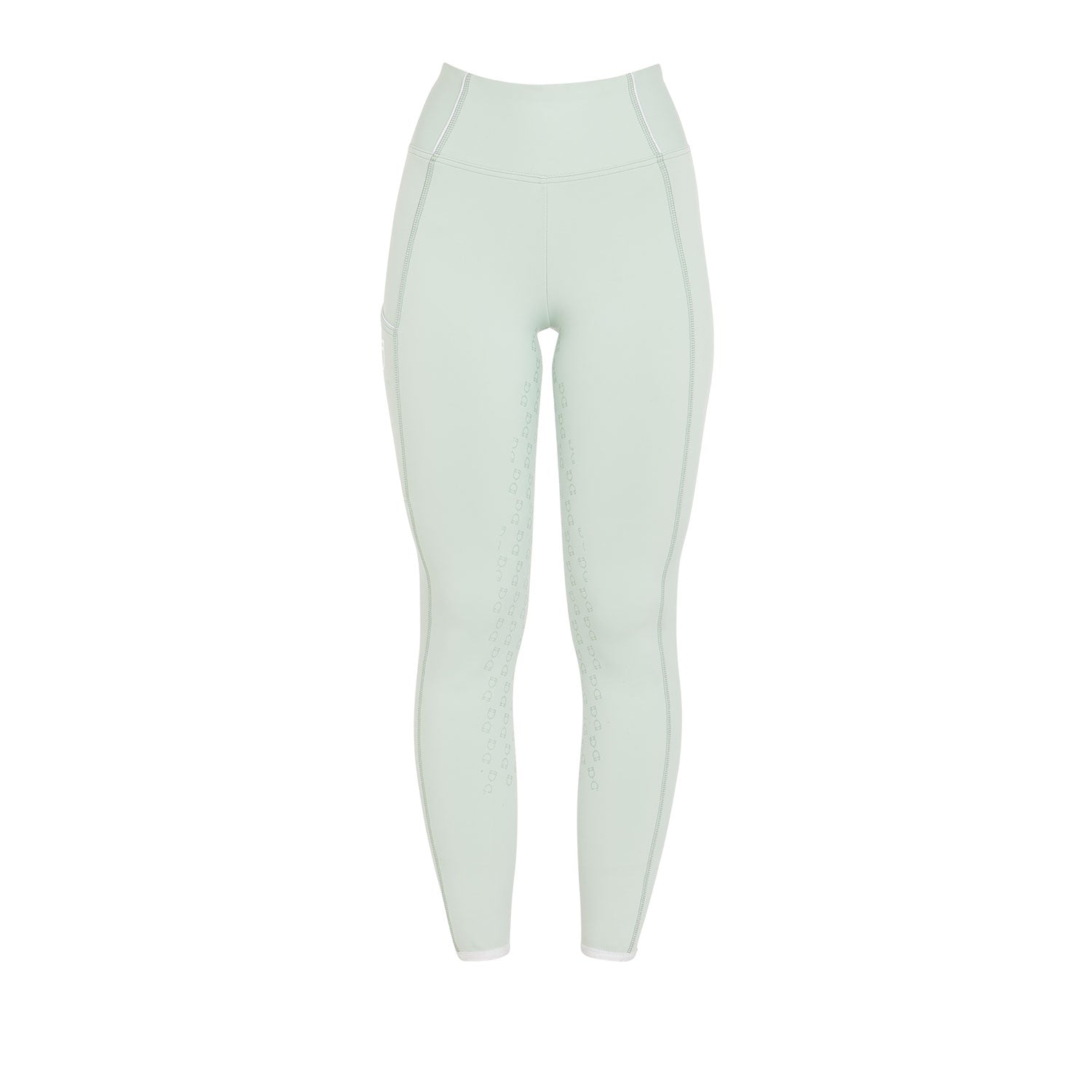 Equestro woman classic leggings - Colore LIGHT GREEN
