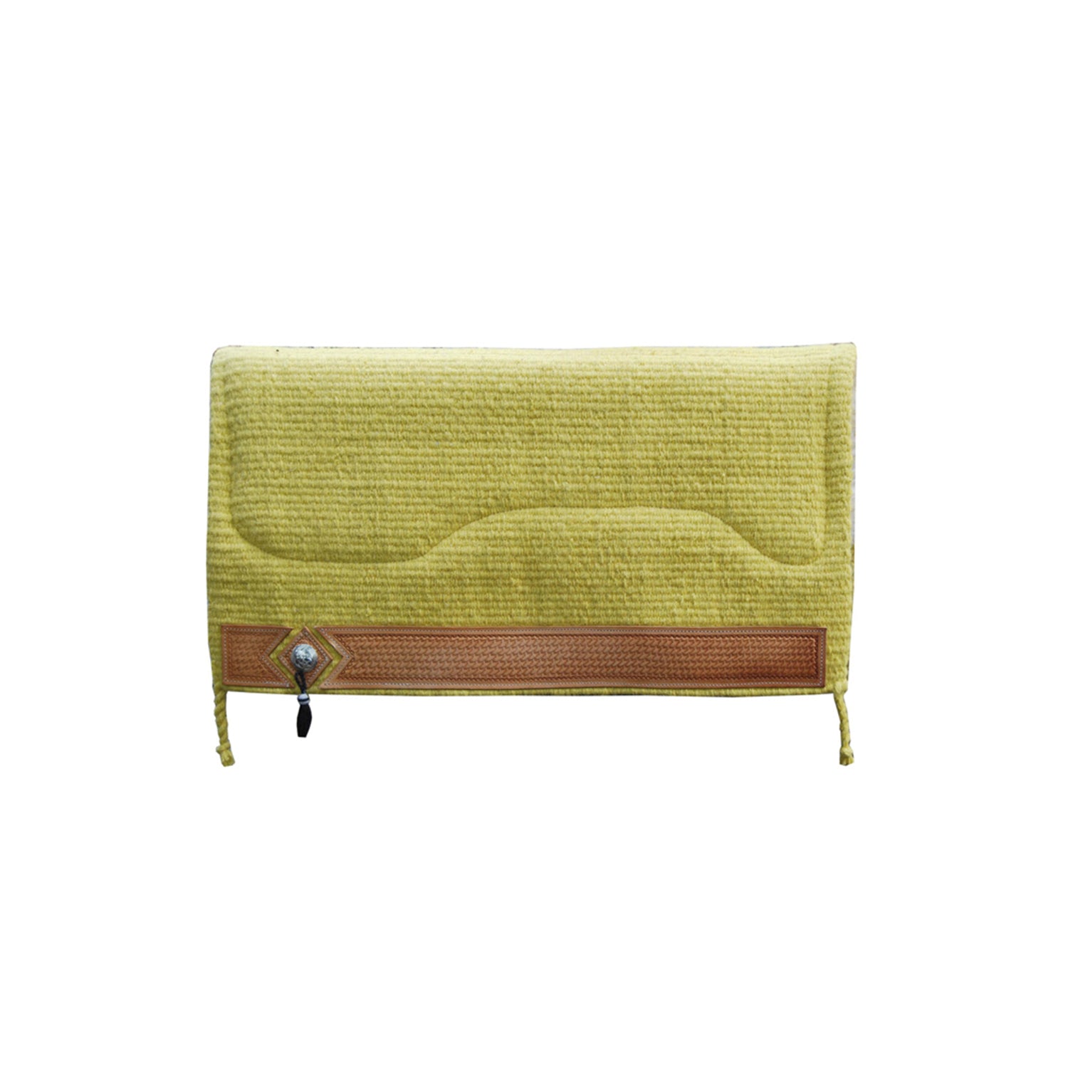 Pool's sottosella western show alpaca barbwire - Colore YELLOW