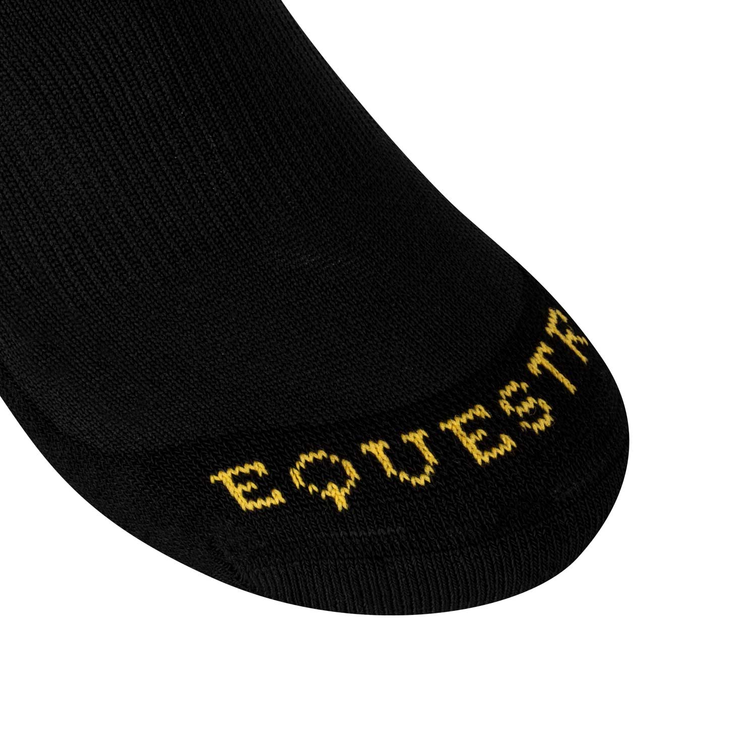 Equestro unisex deocell sock - Colore BLACK/YELLOW
