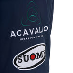 Equestro new style men's multilogo softshell - Colore NAVY BLAZER (19-3923)