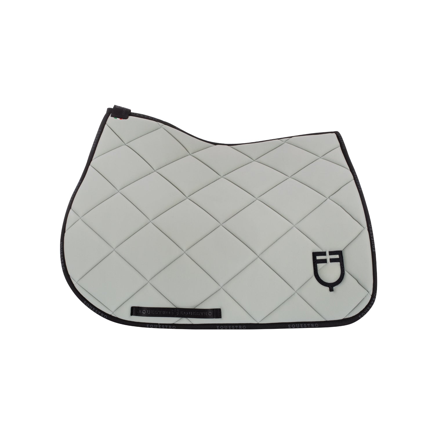 Equestro sottosella modello gp con logo - Colore LIGHT GREEN/BLACK
