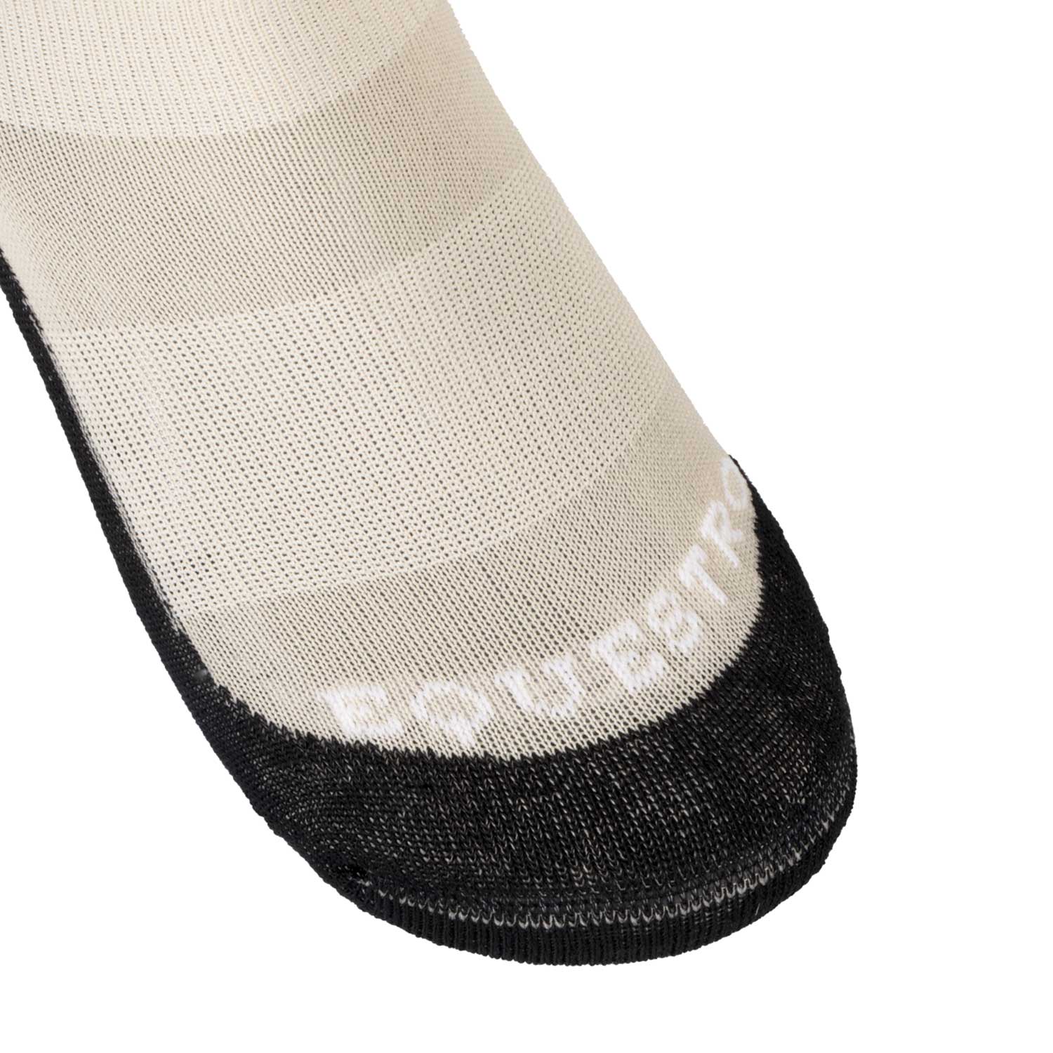 Equestro unisex basic sock - Colore OXFORD TAN (15-1306)/WHITE