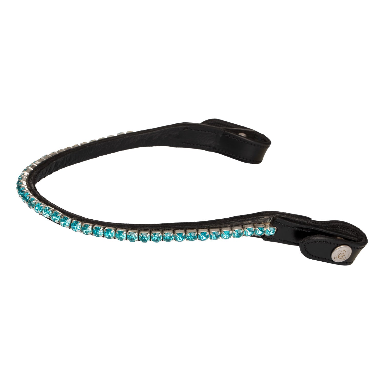 Acavallo acavallo browband w/round crystals - neutra