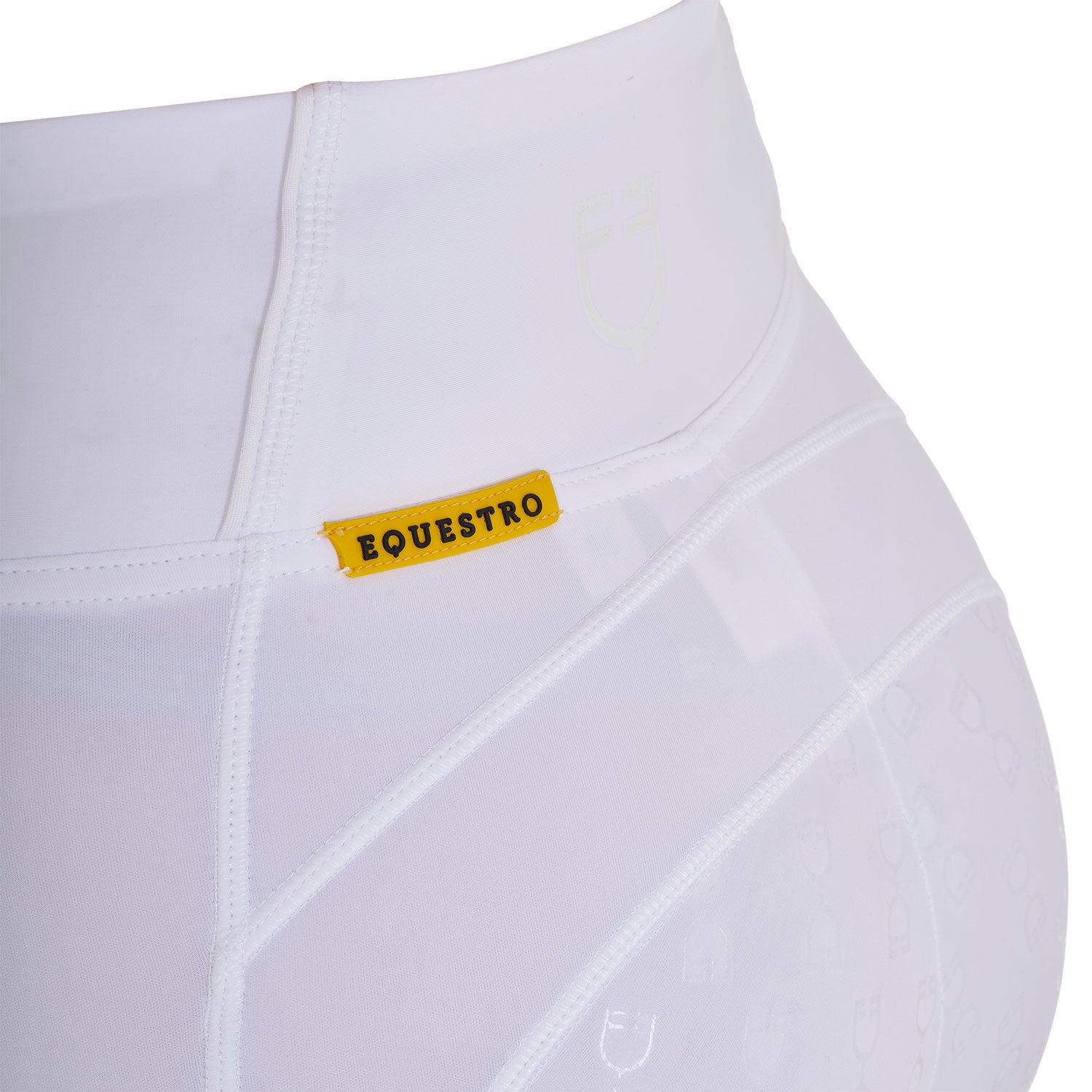 Equestro woman classic leggings - Colore WHITE/WHITE