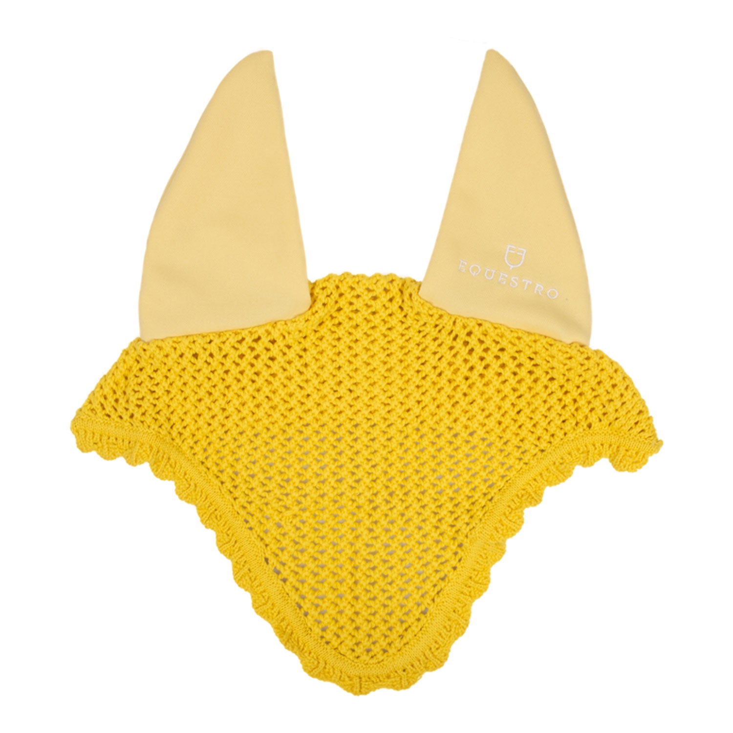 Equestro cuffietta cotone c/orecchie elasticizzate - Colore YELLOW