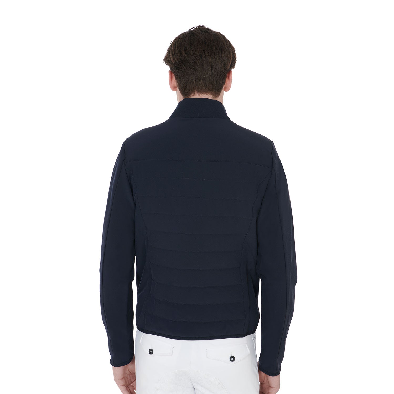Equestro giacchetto equestro uomo in tessuto tecnico modello hamar - Colore NAVY