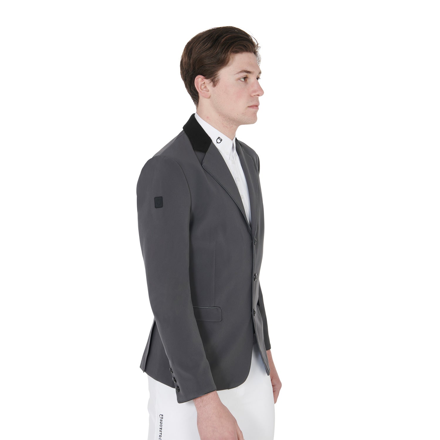 Equestro giacca concorso uomo modello elegance - Colore GREY/BLACK
