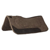 Pool's pure wool felt saddle pad with grain wear leather reinforcements 31x32 - neutra
