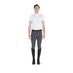 Equestro pantaloni equestro uomo modello caspar - Colore ASPHALT (19-0201)