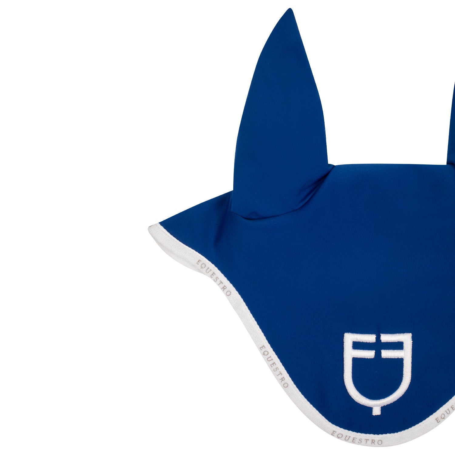 Equestro cuffietta modello gp con logo - Colore SEA/WHITE
