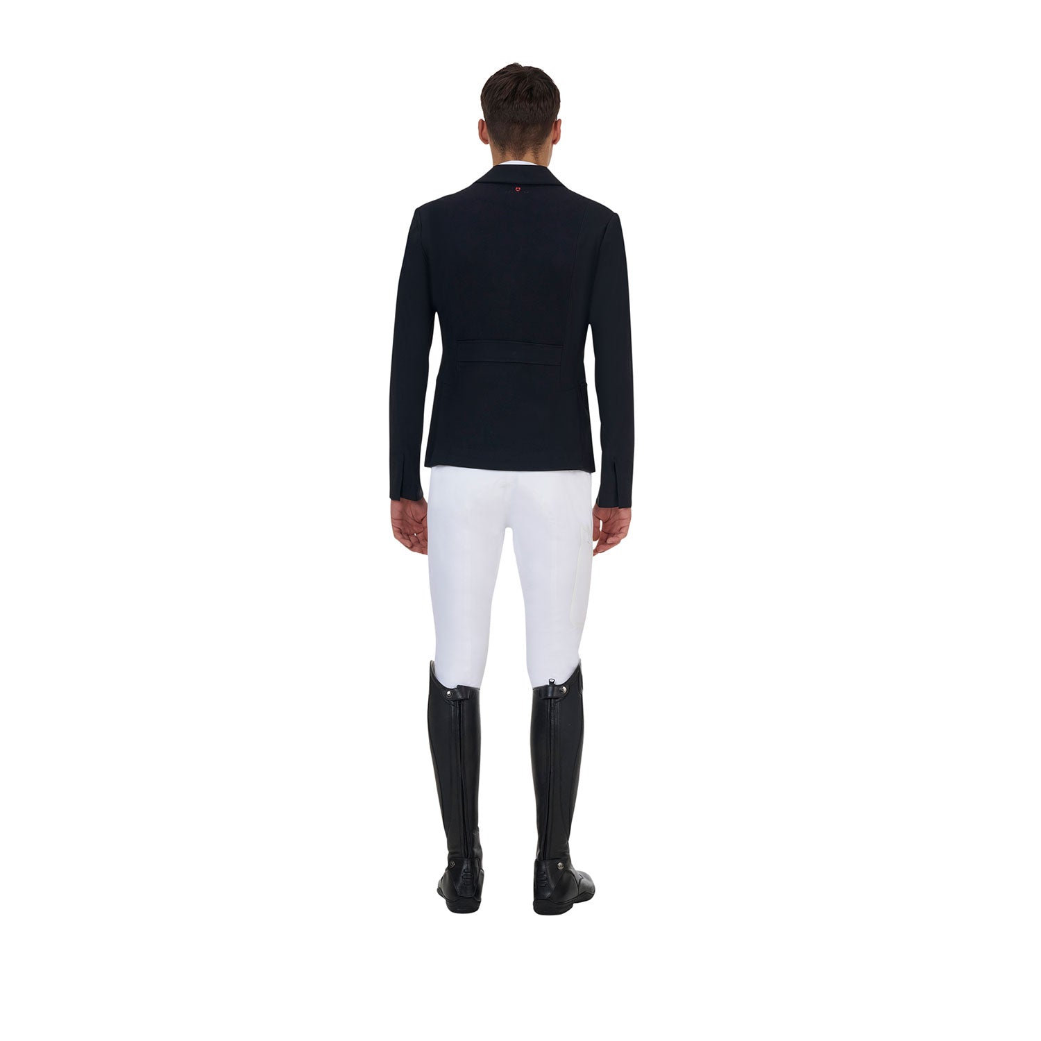 Equestro men's ridertechnology competition riding jacket - Colore BLACK